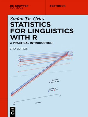 cover image of Statistics for Linguistics with R